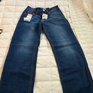 Wax Jean women’s Dark Blue Straight Jeans